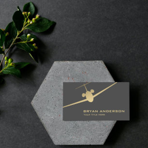 Jet Aeroplane Business Card