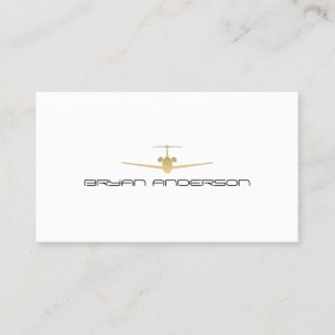 Jet Aeroplane Business Card