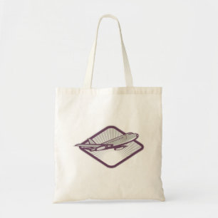 Jet Aeroplane Tote Bag