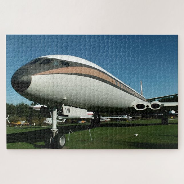 Jet Age Elegance: The Dan-Air Comet Jigsaw Puzzle (Horizontal)