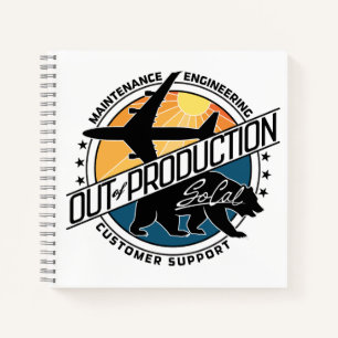 Jet & Bear Notebook