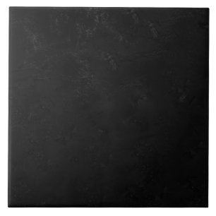 Jet Black Granite Faux Ceramic Tile