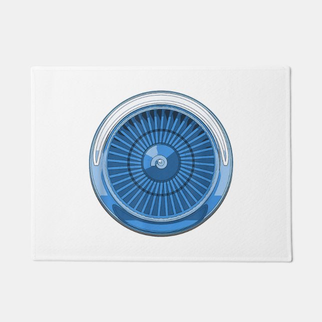 Jet Engine Doormat (Front)