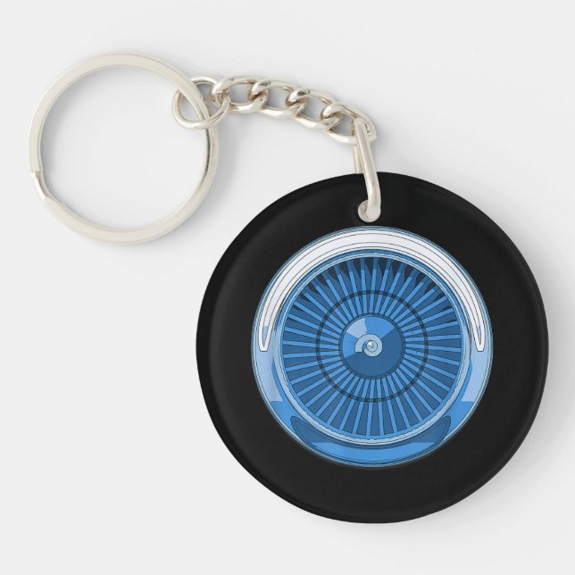 Jet Engine Key Ring (Front)