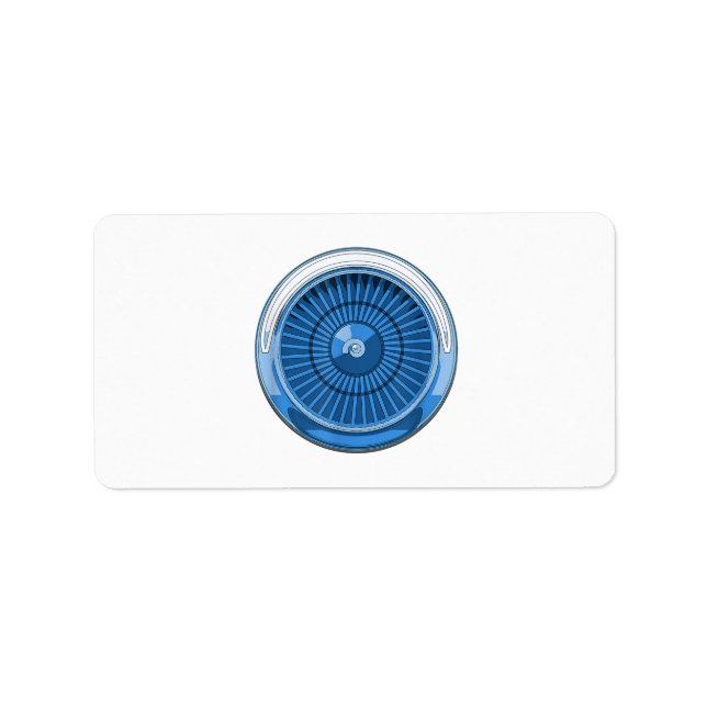 Jet Engine Label (Front)