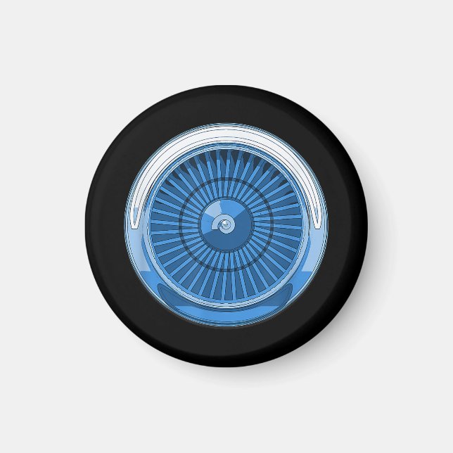 Jet Engine Magnet (Front)