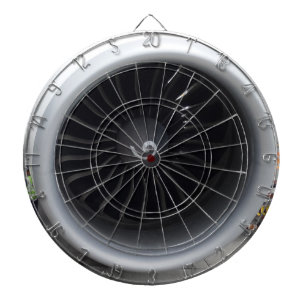 Jet Engine Metal Cage Dartboard