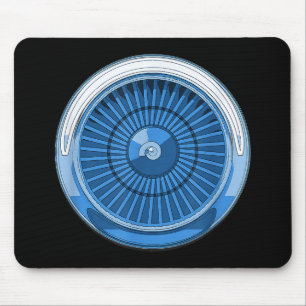 Jet Engine Mouse Mat