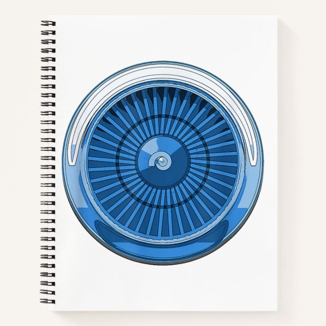Jet Engine Notebook (Front)