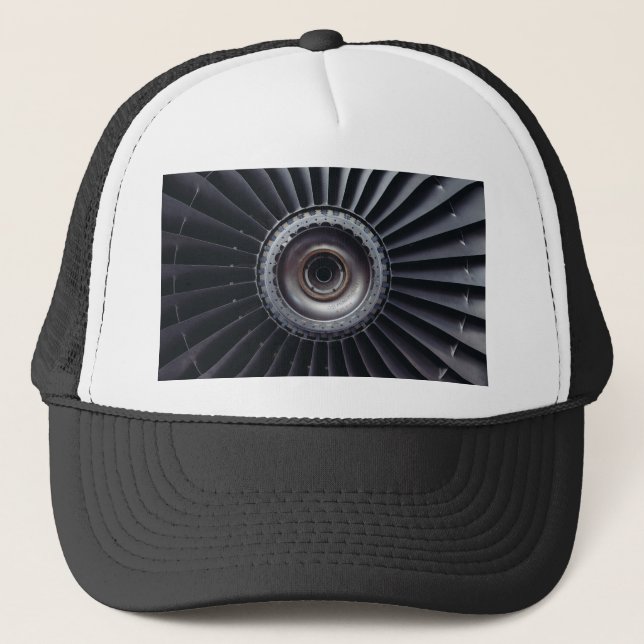 Jet Engine Trucker Hat (Front)
