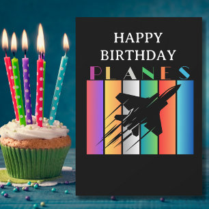 Jet Fighter Airplane Planes Fun Aviation Birthday