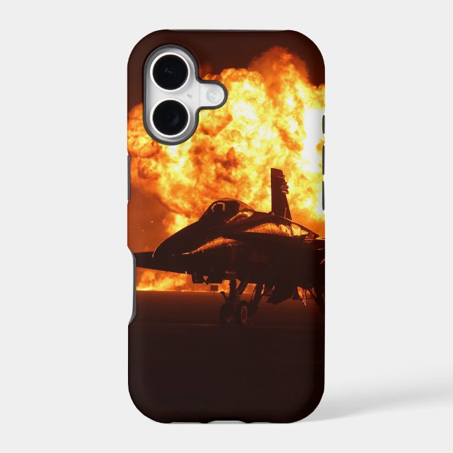Jet Fighter Flames (Back)