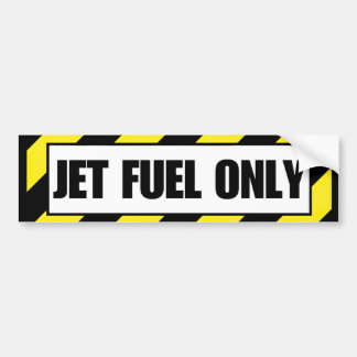 Jet Fuel Only Aviation Decal