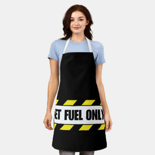 Jet Fuel Only Aviation Decal Apron