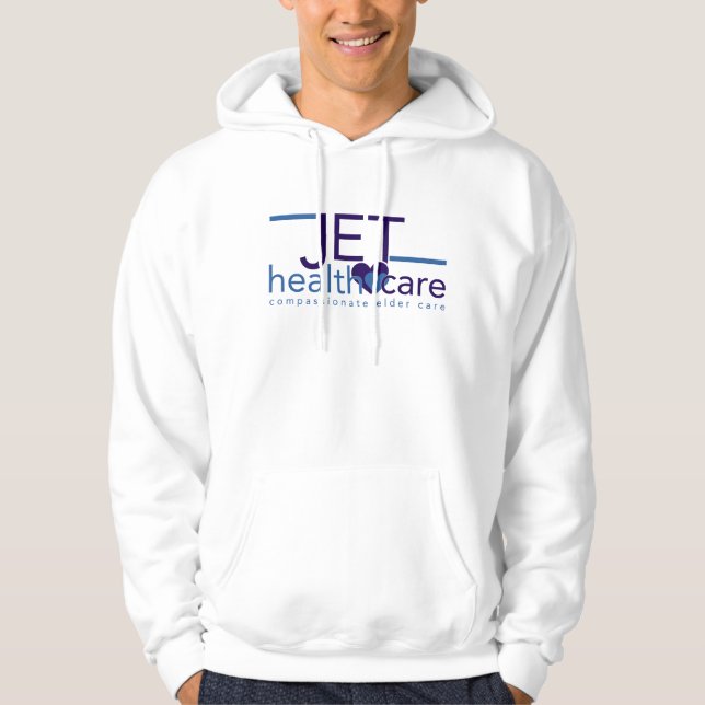 JET Healthcare Colour Logo Hoodie (Front)