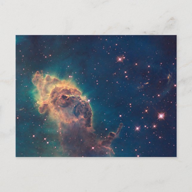 Jet in Carina Nebula Postcard (Front)
