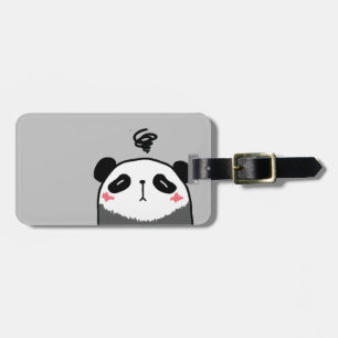 Jet Lag Panda Luggage Tag