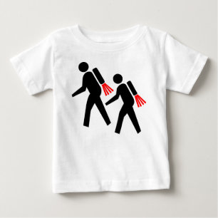 Jet Pack Hikers of the Future Baby T-Shirt