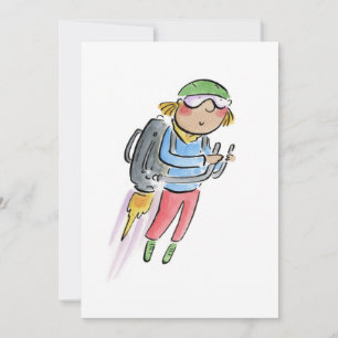 Jet Pack Invitation