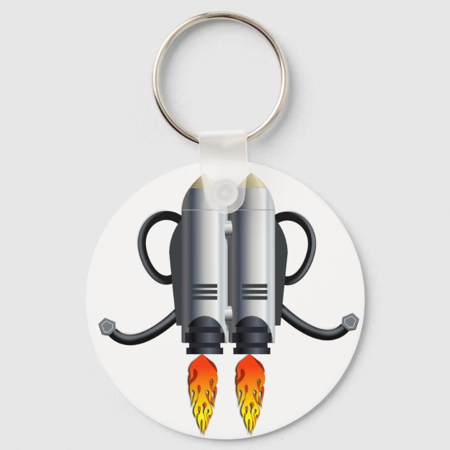 Jet Pack Key Ring (Front)