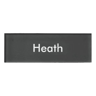 Jet Personalised Template Name Tag