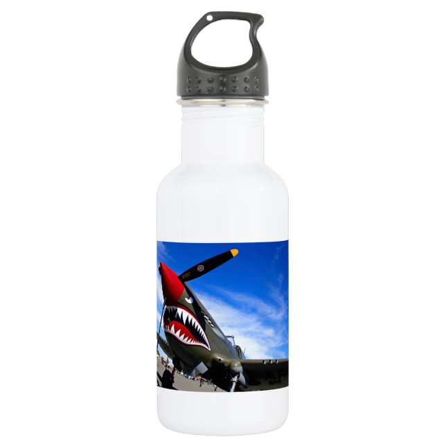 Jet Plane Aircraft Pilot Destiny Congratulations 532 Ml Water Bottle (Front)