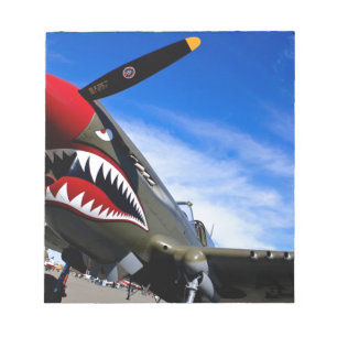 Jet Plane Aircraft Pilot Destiny Congratulations Notepad
