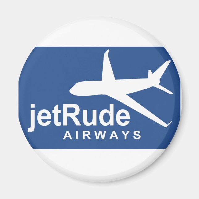Jet Rude Air Magnet (Front)