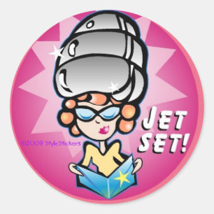 JET SET! StyleStickers™ Sticker