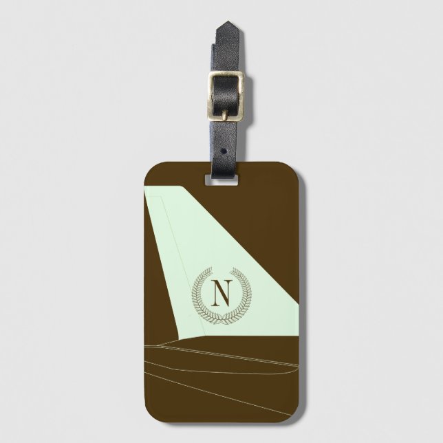 Jet-Setter Luggage Tag (Front Vertical)
