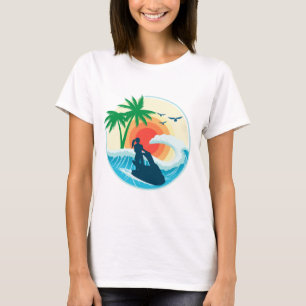 Jet Ski and Waves T-Shirt
