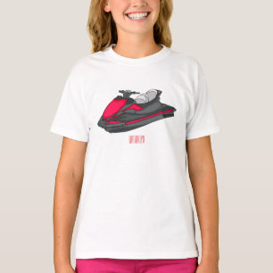 Jet ski cartoon illustration T-Shirt