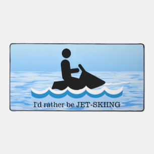 Jet Ski Design Desk Mat