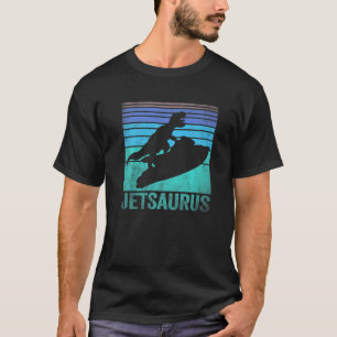 Jet Ski Dinosaurs  Water Jetski Dino Watercraft Re T-Shirt