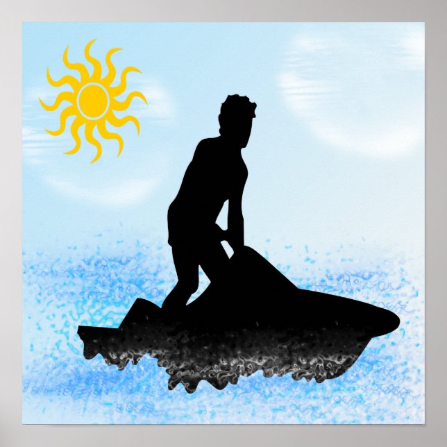 Jet Ski Dreams Poster (Front)