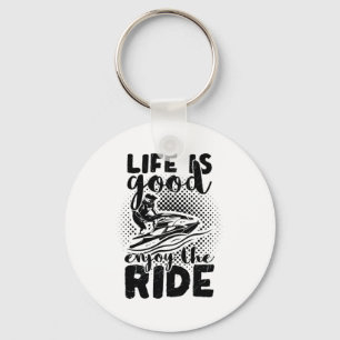 Jet Ski Driver   Jet Ski Summer Holiday Sea Gift Key Ring
