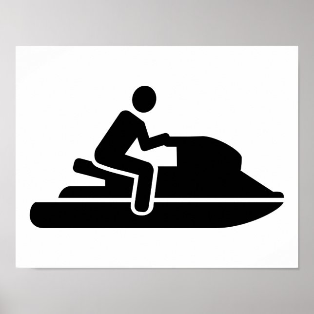 Jet ski driver poster (Front)