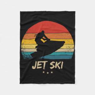 Jet Ski - Funny Jetski _1 Fleece Blanket