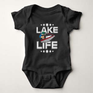 Jet Ski Gift Lake Life Beach Holiday Funny Jetski Baby Bodysuit
