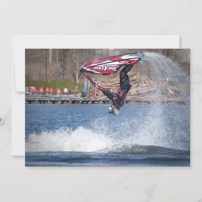 Jet Ski - Invitation (Front)