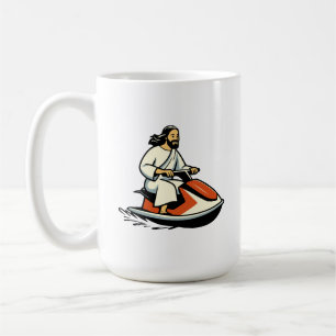 Jet-Ski Jesus Coffee Mug