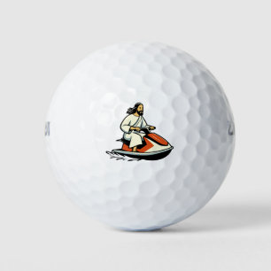 Jet-Ski Jesus Golf Balls