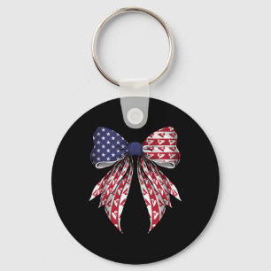 Jet Ski Jet Skiing 4th Of July Usa American Flag P Key Ring
