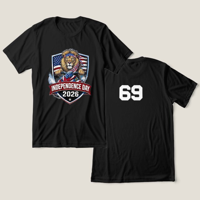 Jet ski lover Patriotic Tri-Blend Shirt (Design Front & Back)