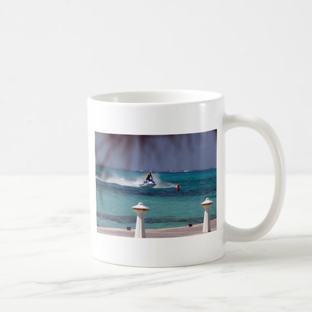 Jet Ski Paradise Coffee Mug (Right)