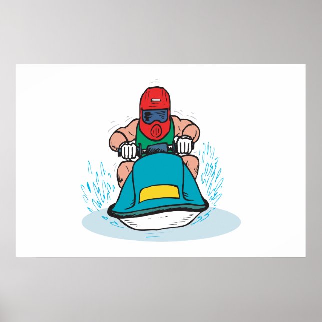 Jet Ski Poster (Front)