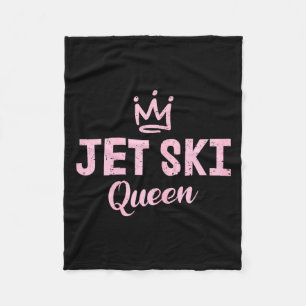 Jet ski queen _ jet-ski lover  fleece blanket