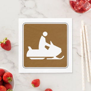 Jet Ski Sign Napkins