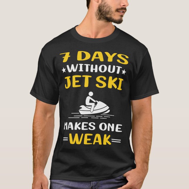 Jet Ski Skiing Water Scooter Personal Watercraft T-Shirt (Front)