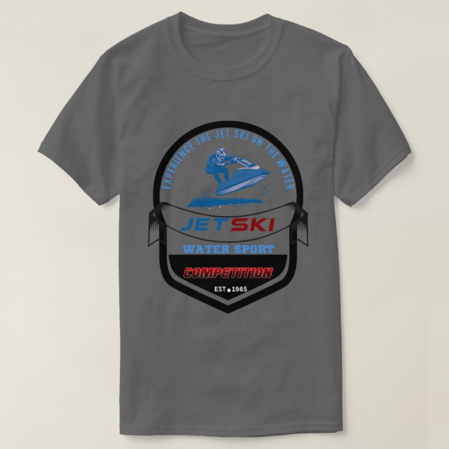 Jet Ski T Shirt (Design Front)